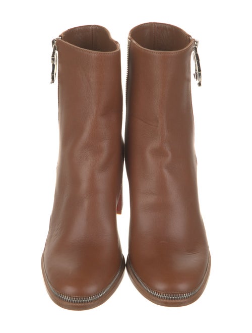 Christian Louboutin Leather Sock Boots