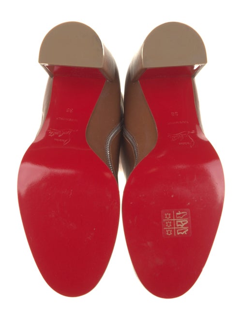 Christian Louboutin Leather Sock Boots