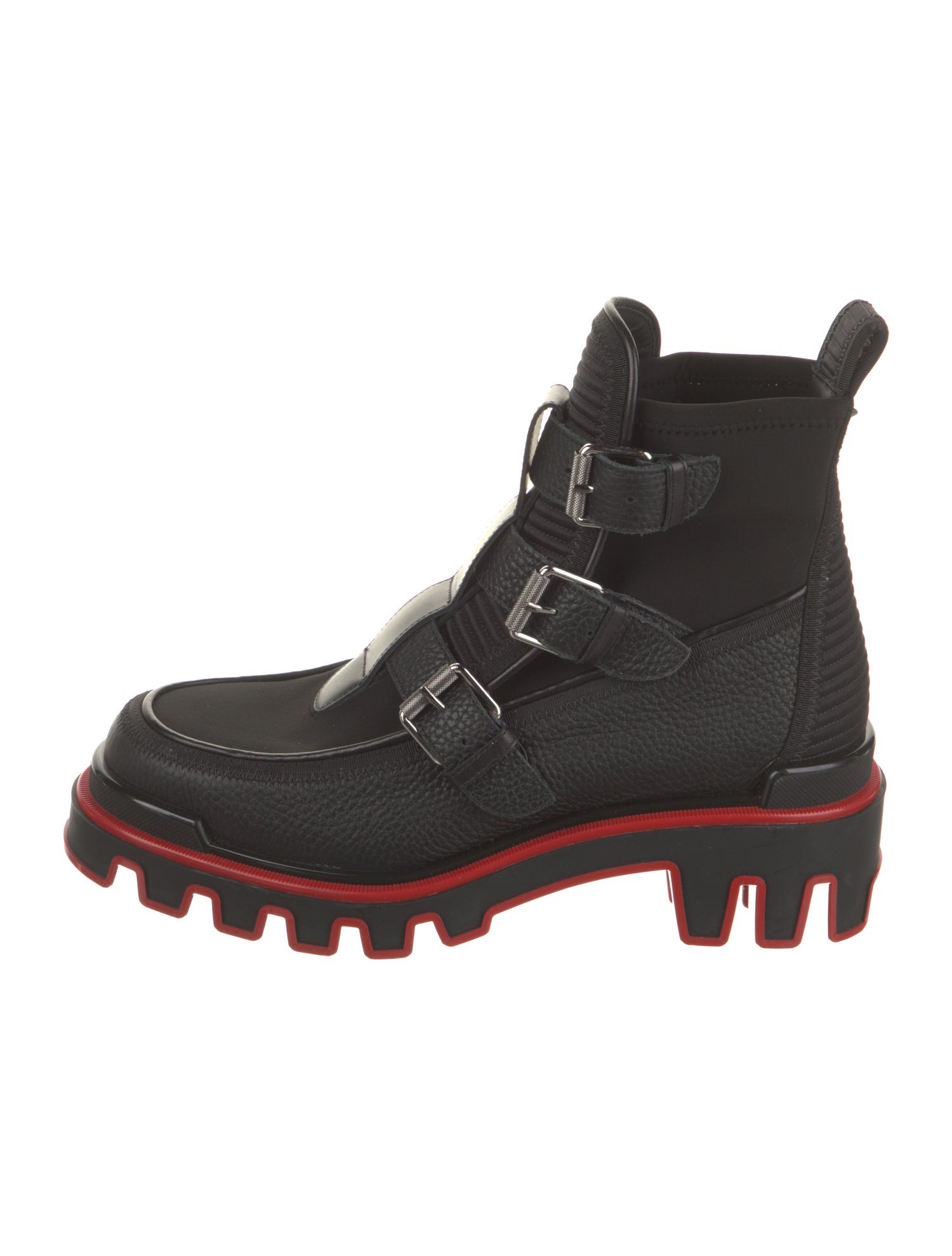 Christian Louboutin Leather Hiking Boots