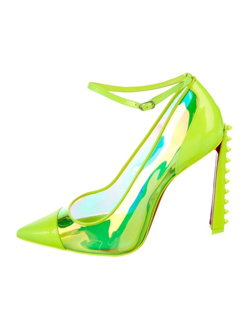 Christian Louboutin Spike Accents PVC Pumps
