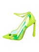 Christian Louboutin Spike Accents PVC Pumps