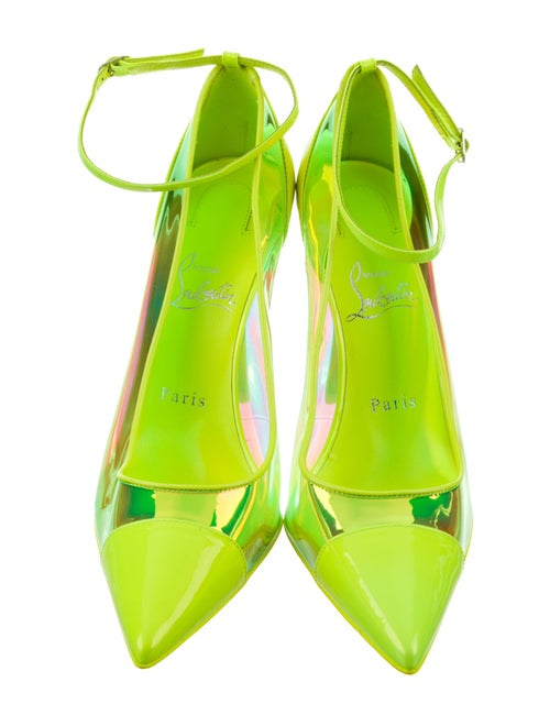 Christian Louboutin Spike Accents PVC Pumps