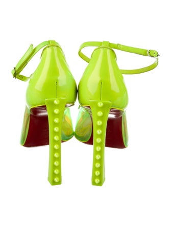 Christian Louboutin Spike Accents PVC Pumps