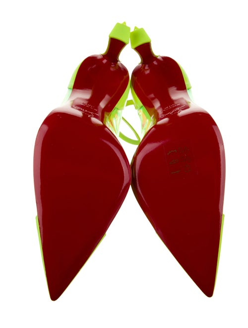 Christian Louboutin Spike Accents PVC Pumps