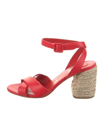 Christian Louboutin Leather Espadrilles