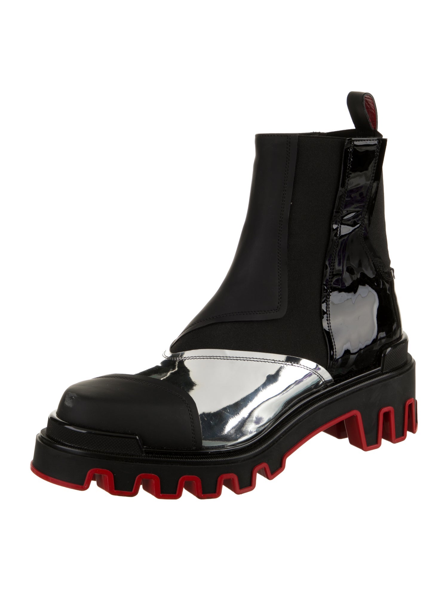 Christian Louboutin Leather Chelsea Boots