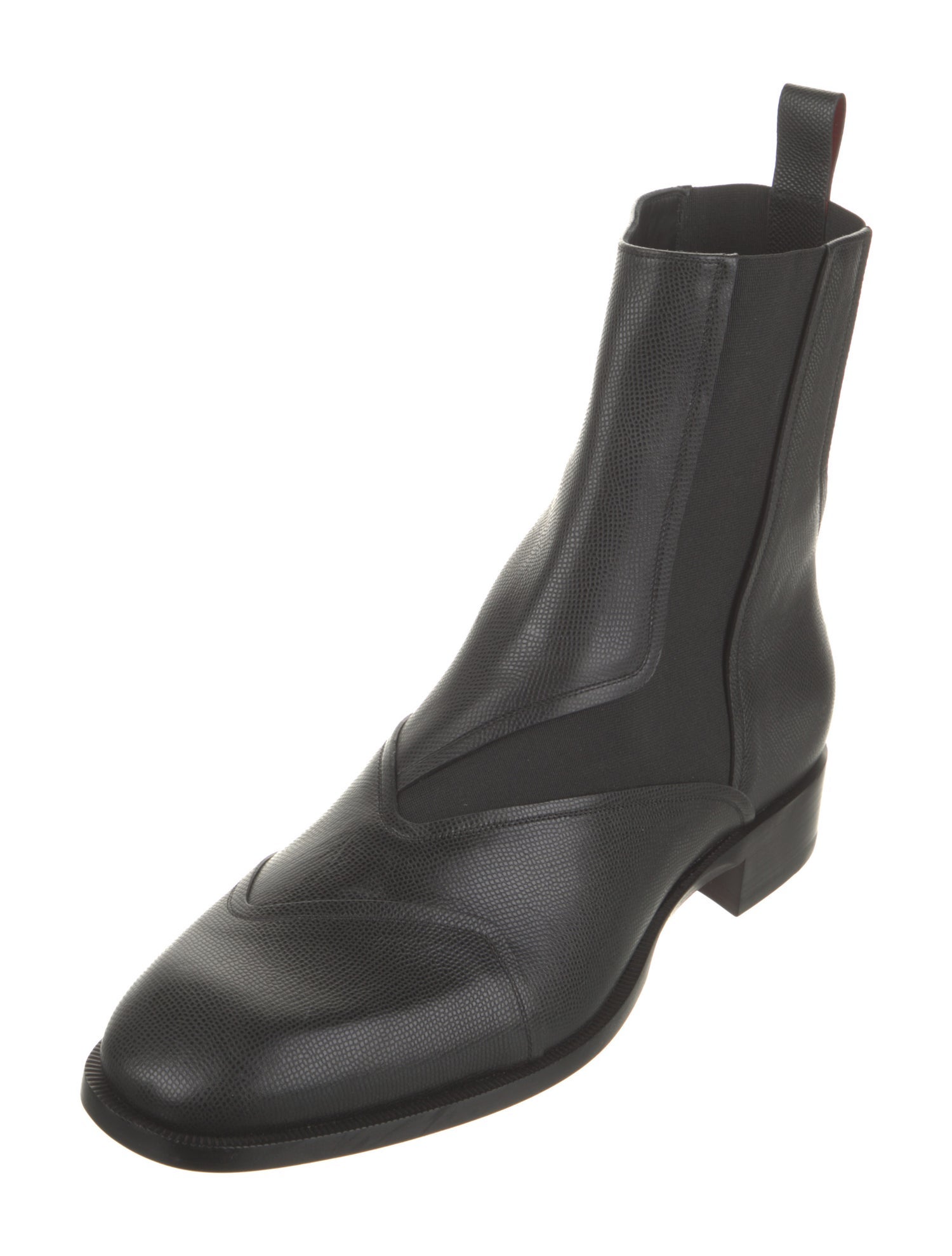 Christian Louboutin Leather Chelsea Boots