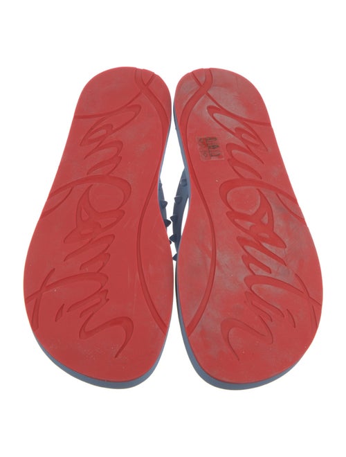 Christian Louboutin Studded Accents Flip Flops