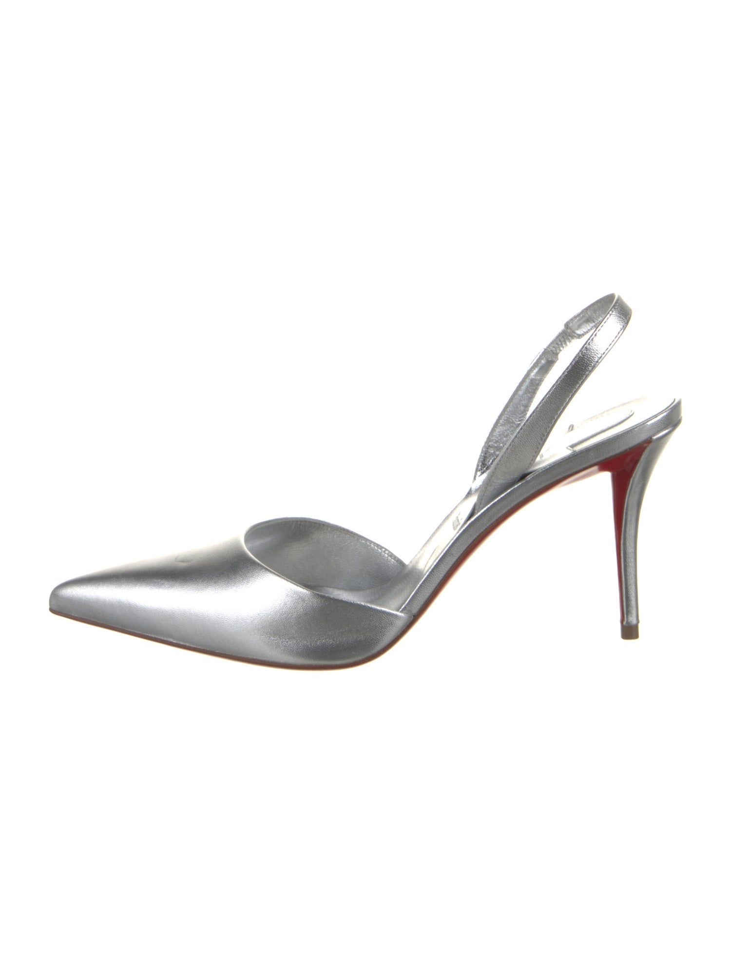 Christian Louboutin Leather Slingback Pumps