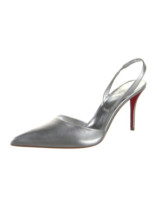 Christian Louboutin Leather Slingback Pumps