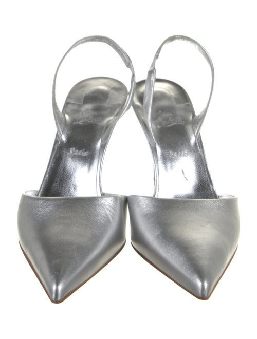 Christian Louboutin Leather Slingback Pumps
