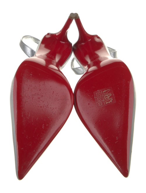Christian Louboutin Leather Slingback Pumps