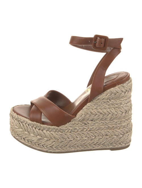 Christian Louboutin Leather Espadrilles