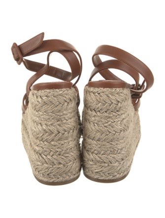 Christian Louboutin Leather Espadrilles