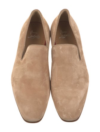 Christian Louboutin Suede Dress Loafers