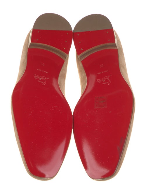 Christian Louboutin Suede Dress Loafers