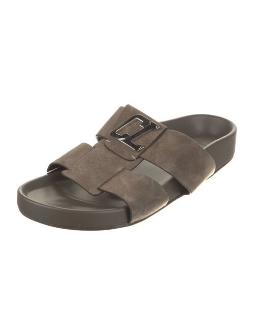 Christian Louboutin Suede Slides