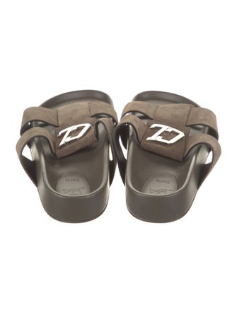 Christian Louboutin Suede Slides