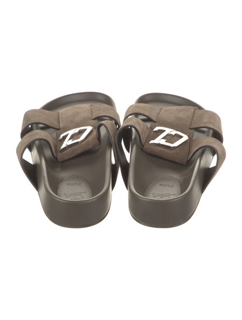 Christian Louboutin Suede Slides