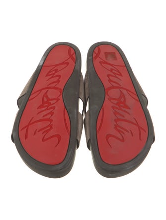 Christian Louboutin Suede Slides