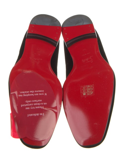 Christian Louboutin Velvet Loafers