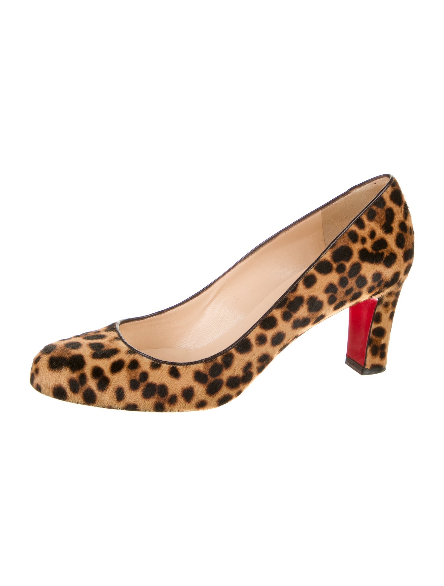 Christian Louboutin Ponyhair Animal Print Pumps