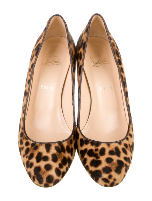 Christian Louboutin Ponyhair Animal Print Pumps