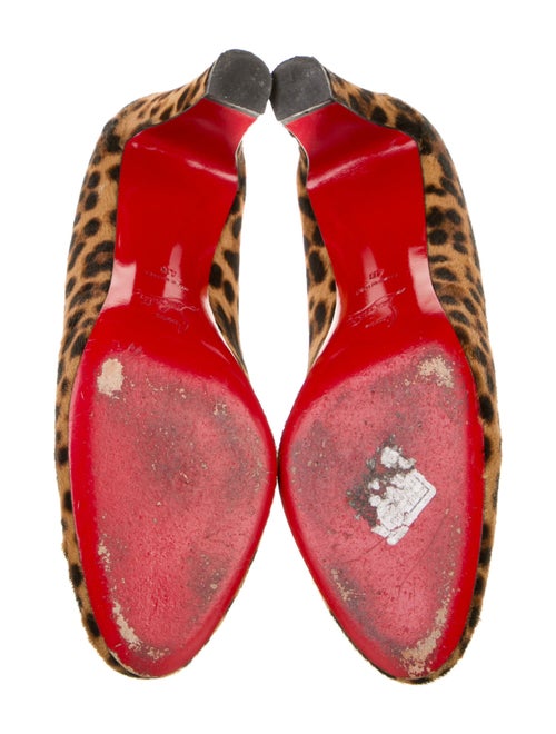 Christian Louboutin Ponyhair Animal Print Pumps