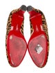 Christian Louboutin Ponyhair Animal Print Pumps