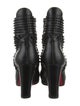 Christian Louboutin Spike Accents Leather Boots