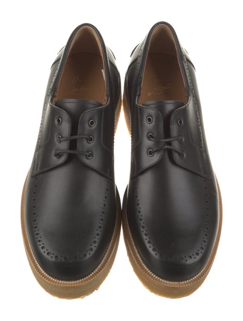 Christian Louboutin Leather Boat Shoes