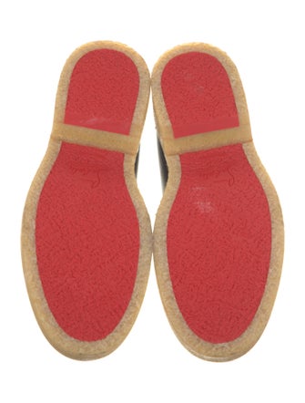 Christian Louboutin Leather Boat Shoes