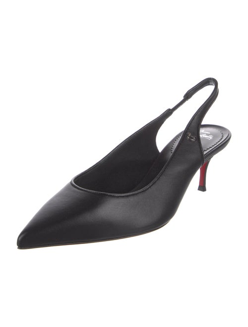 Christian Louboutin Leather Slingback Pumps