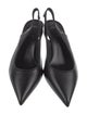 Christian Louboutin Leather Slingback Pumps