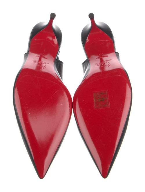 Christian Louboutin Leather Slingback Pumps