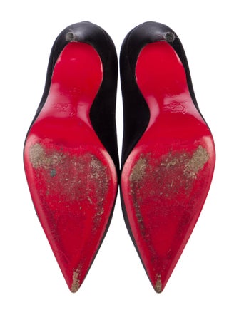 Christian Louboutin Satin Pumps