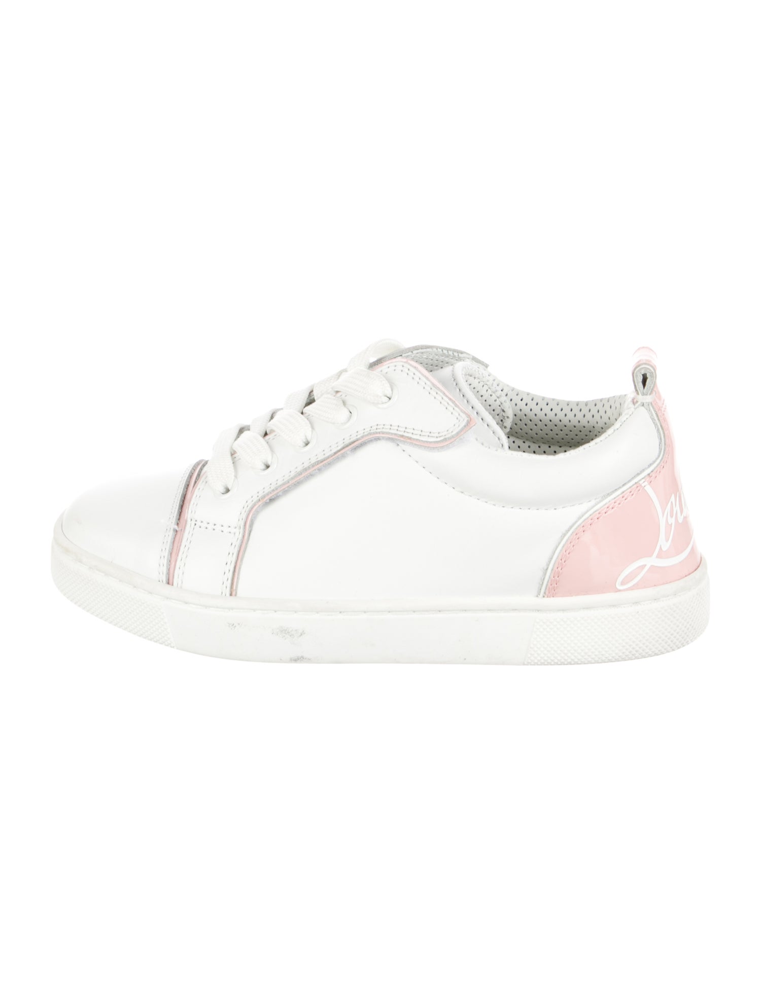Christian Louboutin Girls' Low-Top Leather Sneakers