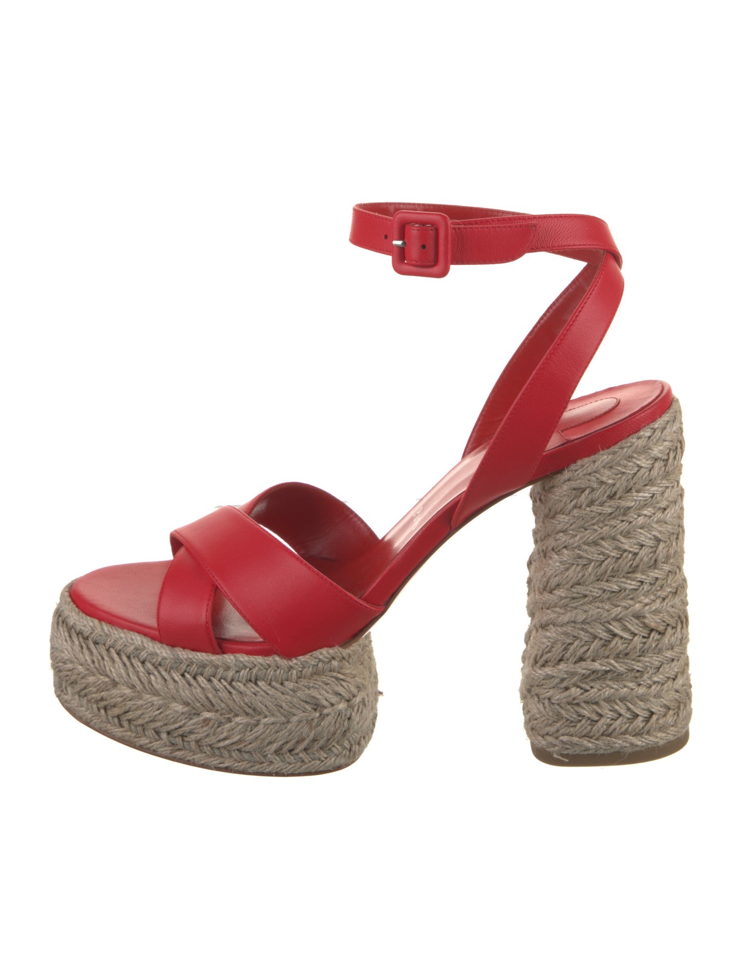 Christian Louboutin Leather Espadrilles