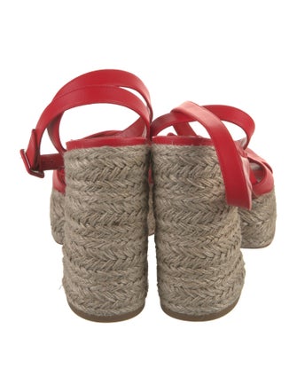 Christian Louboutin Leather Espadrilles