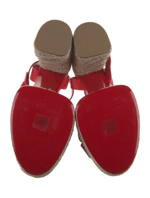 Christian Louboutin Leather Espadrilles