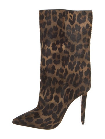 Christian Louboutin Boots Calf Hair Animal Print IT 39 | 9