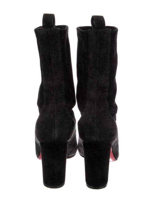 Christian Louboutin Suede Sock Boots