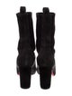 Christian Louboutin Suede Sock Boots
