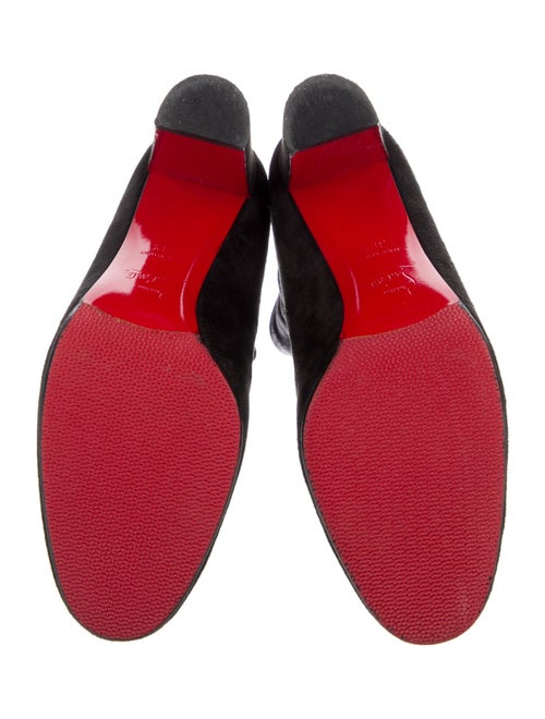 Christian Louboutin Suede Sock Boots