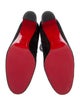 Christian Louboutin Suede Sock Boots