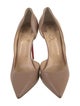 Christian Louboutin Leather D'Orsay Pumps