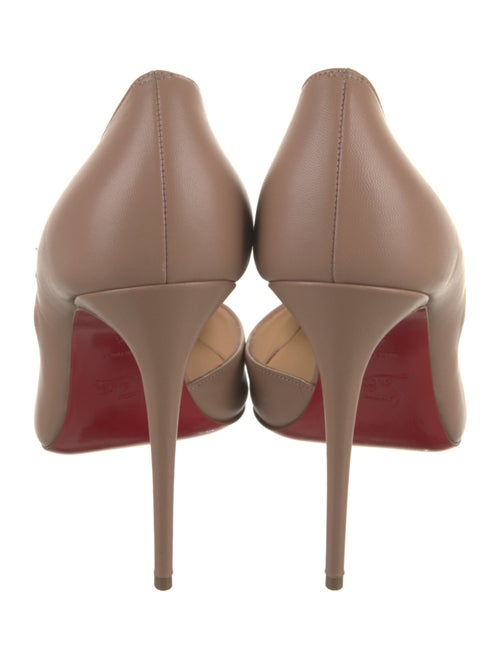 Christian Louboutin Leather D'Orsay Pumps