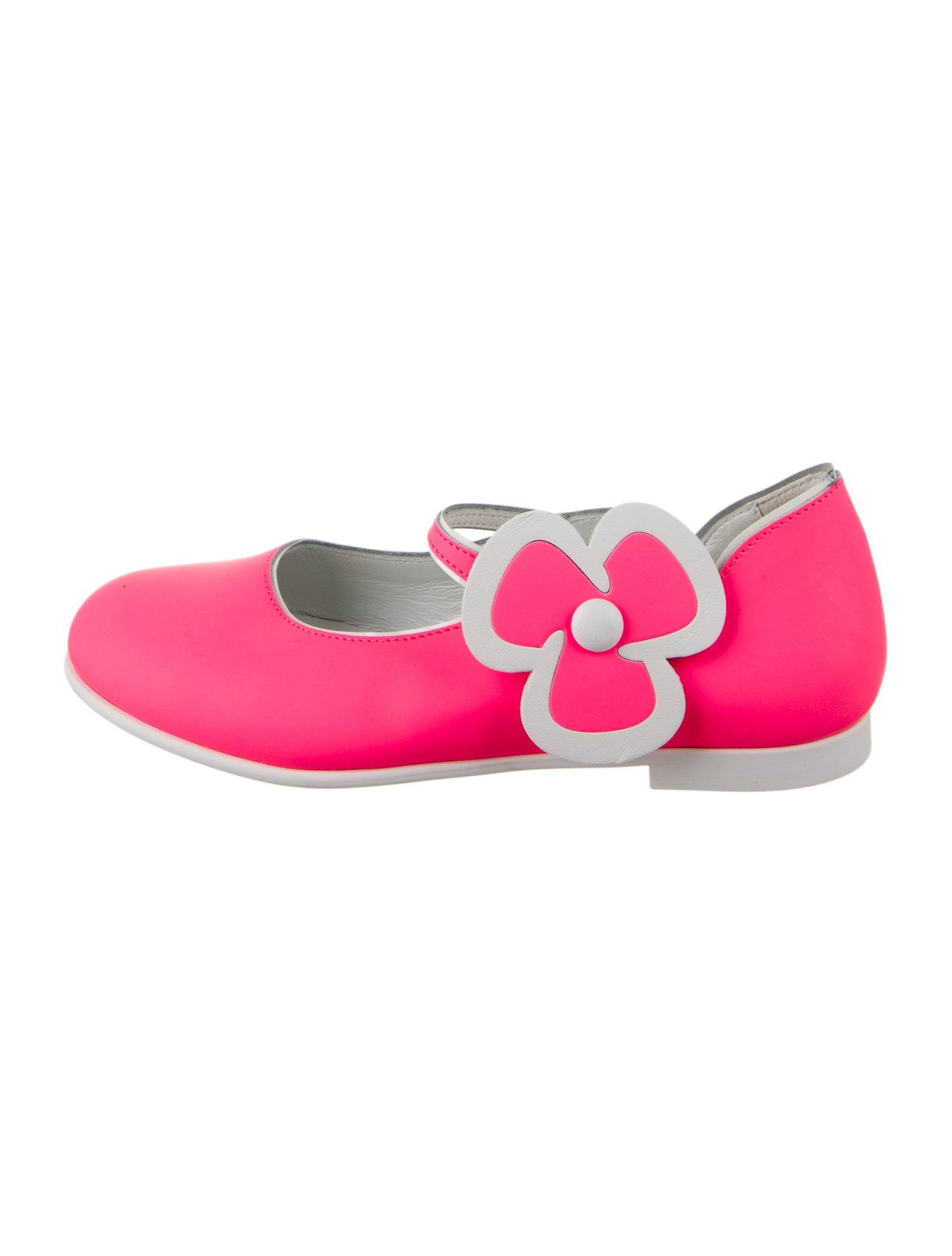 Christian Louboutin Girls' Leather Ballet Flats