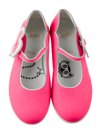 Christian Louboutin Girls' Leather Ballet Flats