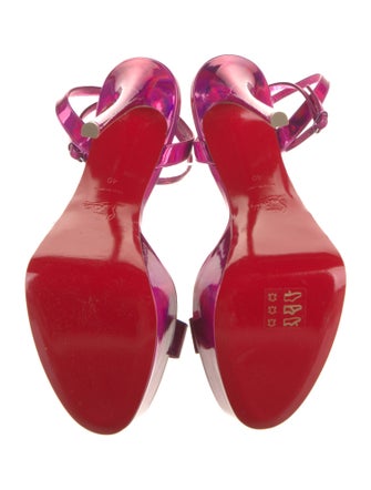 Christian Louboutin Patent Leather Sandals